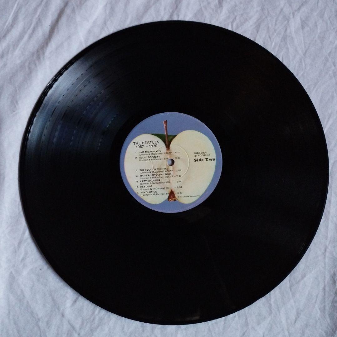 レコード　キャピトル盤　US盤　青盤　2LP　ビートルズ　送料込み