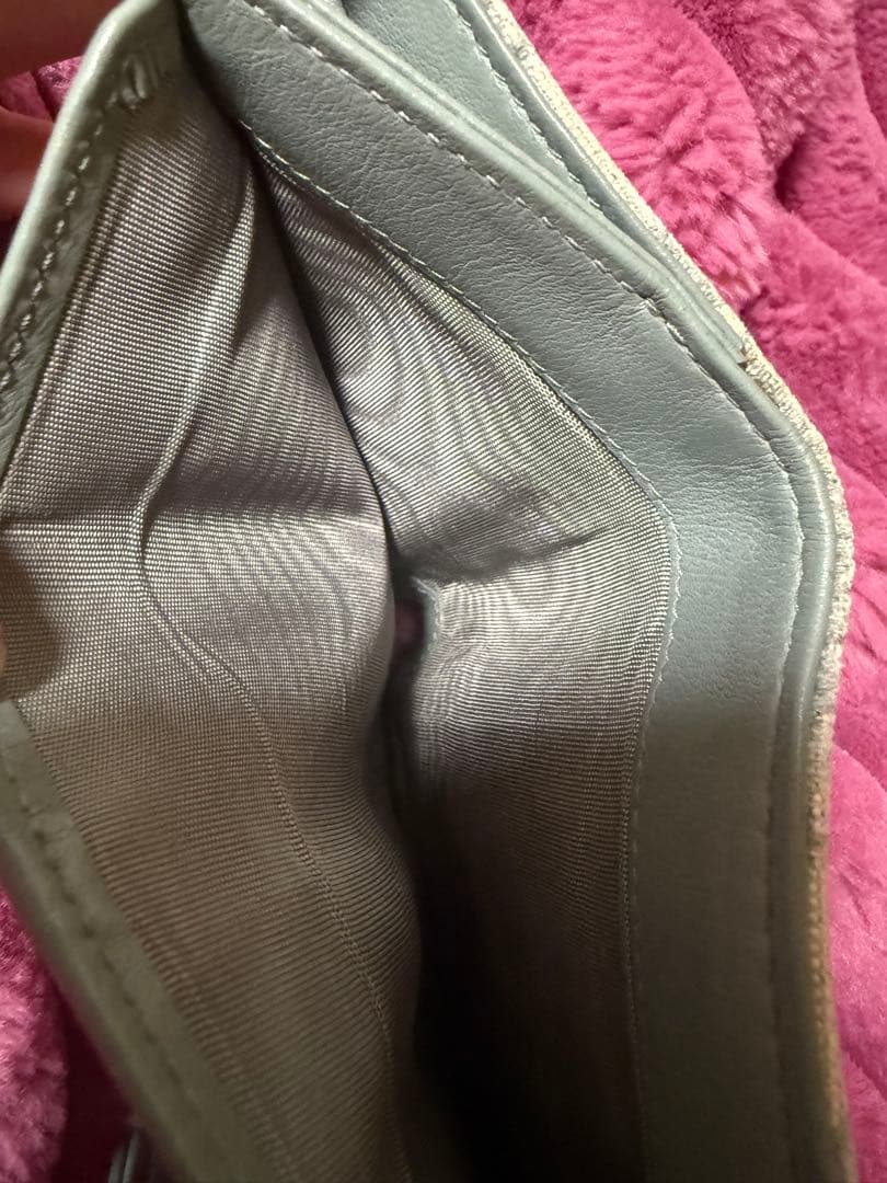 Dior Saddle Lotus ウォレット（グレー）