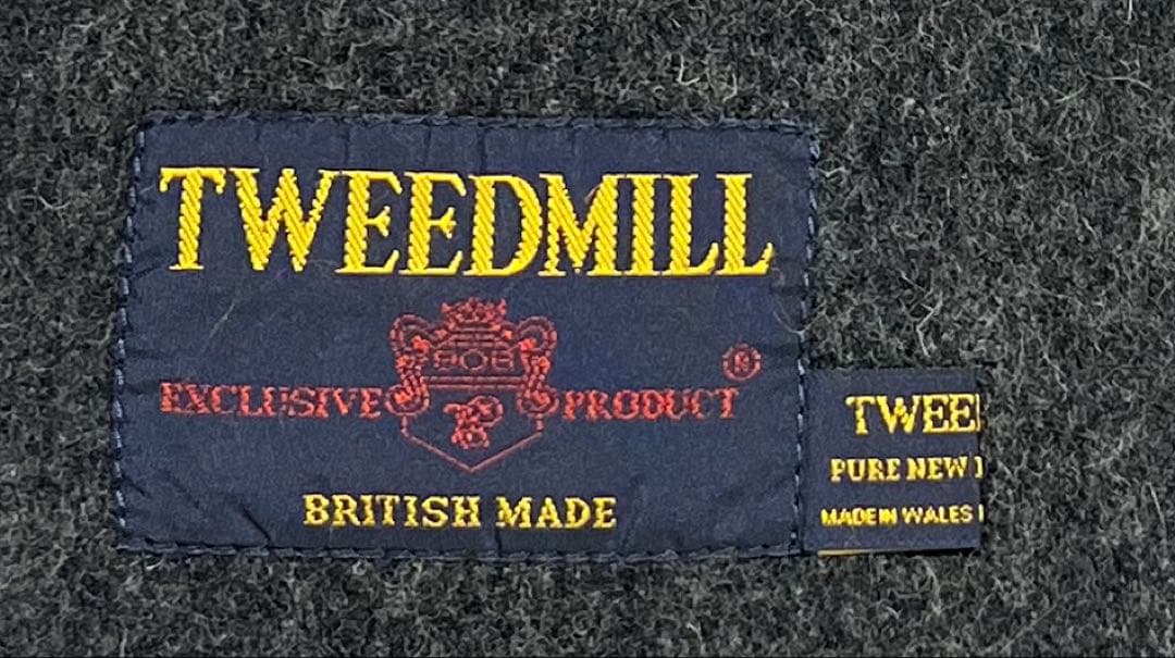 ふーちゃん様**TWEEDMILL 大判ストール マフラー　ダークグレー