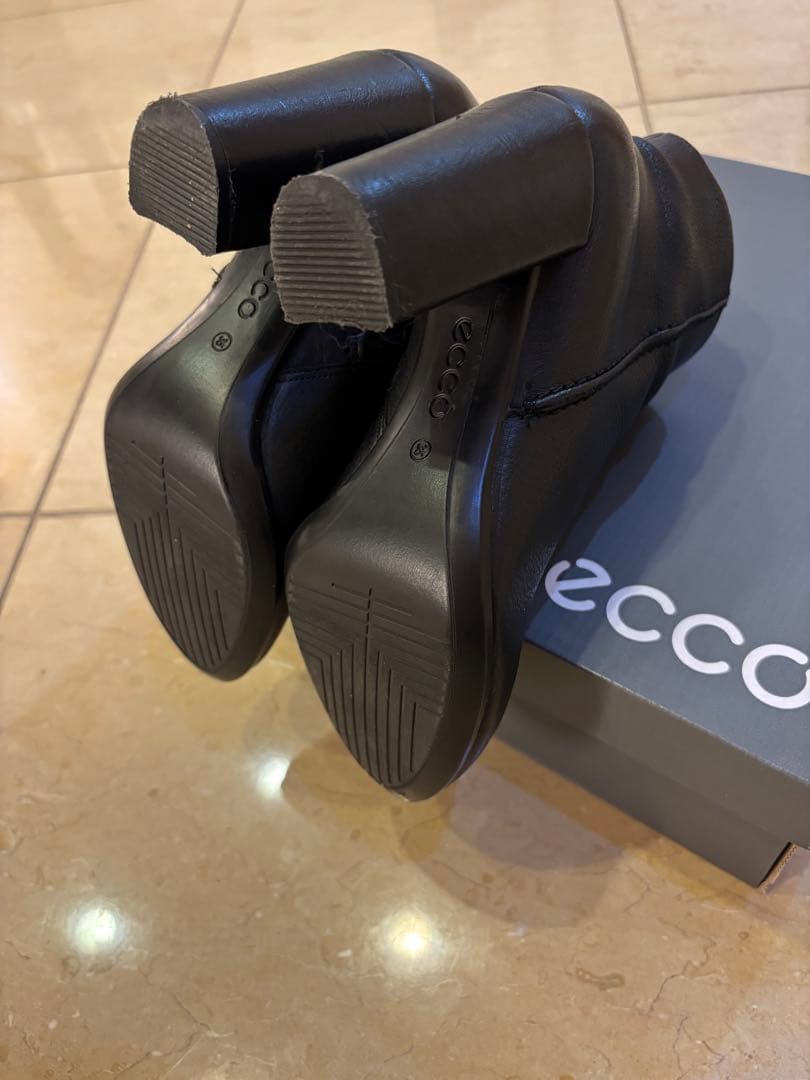 ★お値下げ★美品★ecco★エコー★ショートブーツ★BLACK★35サイズ