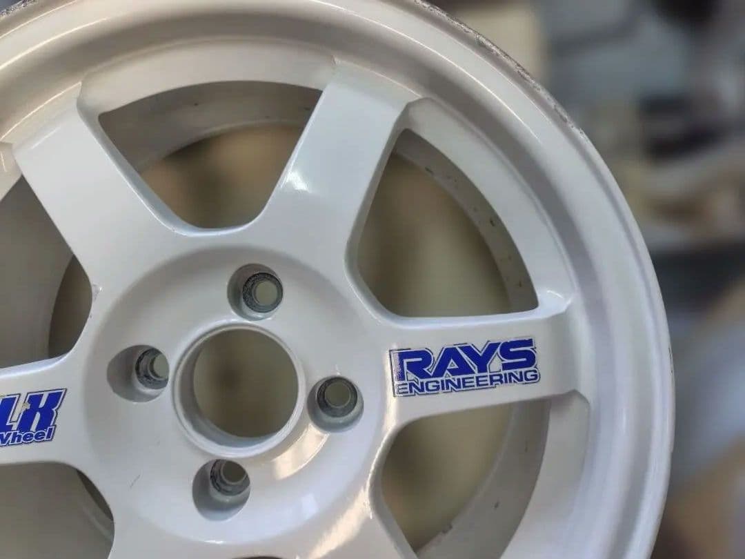 RAYS VR TE37 15×7.0JJ PCD100 +35 4穴 ①