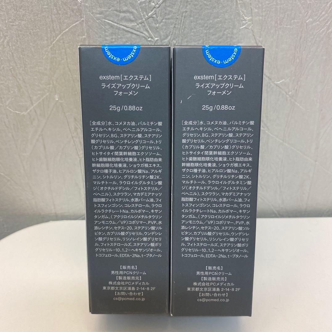 exstem ライズアップクリーム 25g 2個セット