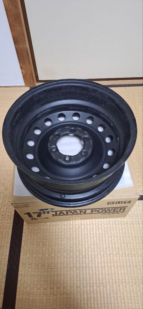 トヨタFJクルーザー　純正　鉄チンホイール　4本