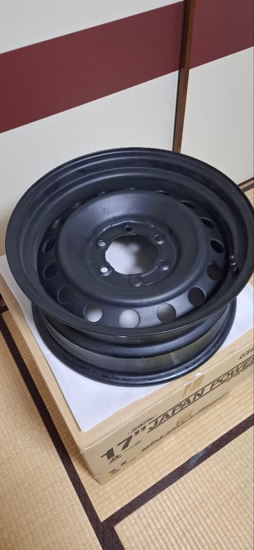 トヨタFJクルーザー　純正　鉄チンホイール　4本