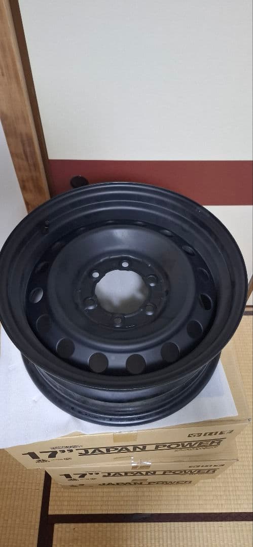 トヨタFJクルーザー　純正　鉄チンホイール　4本