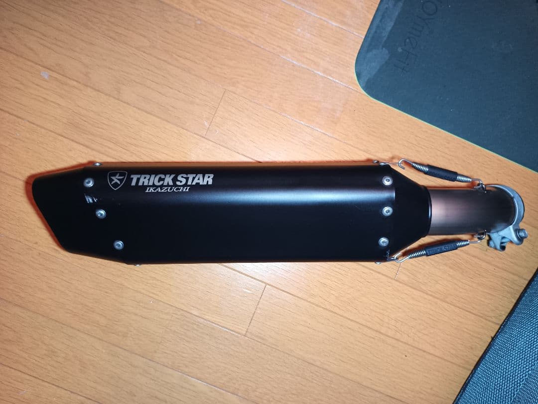 zx4r Trickstar ikazutiスリップオンマフラー