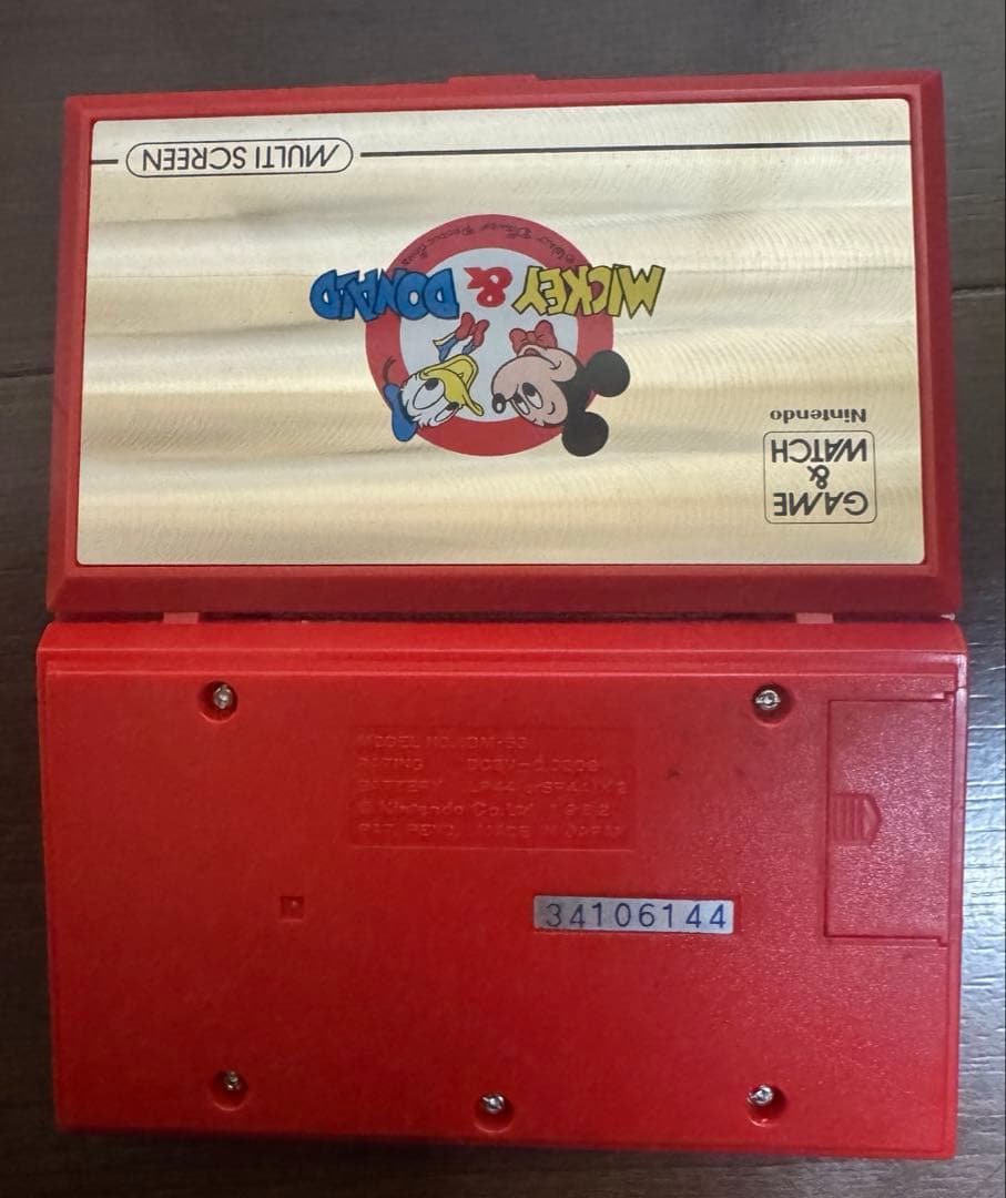 GAME & WATCH MULTI SCREEN ミッキー&ドナルド