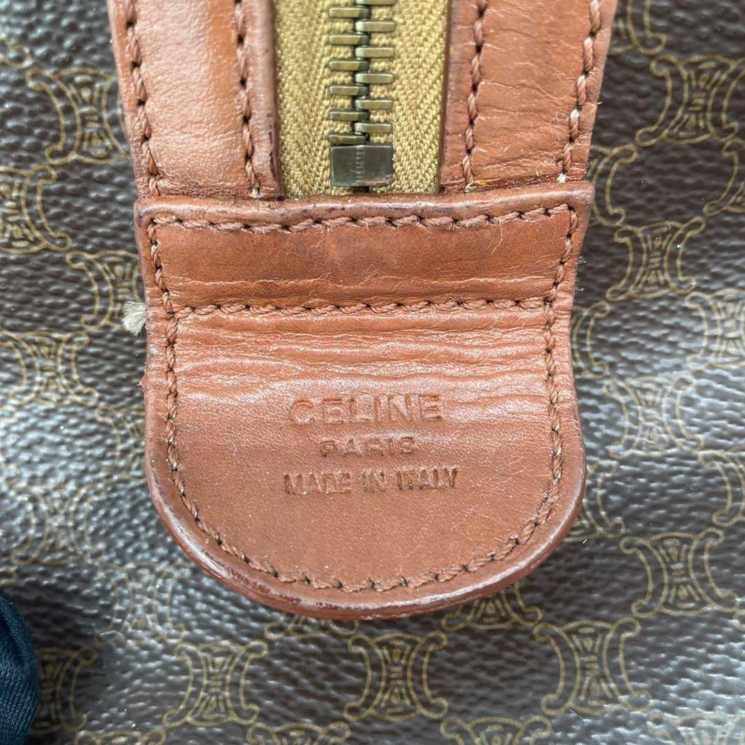 4772 CELINE セリーヌ 2way ボストンバッグトリオンフ マカダム