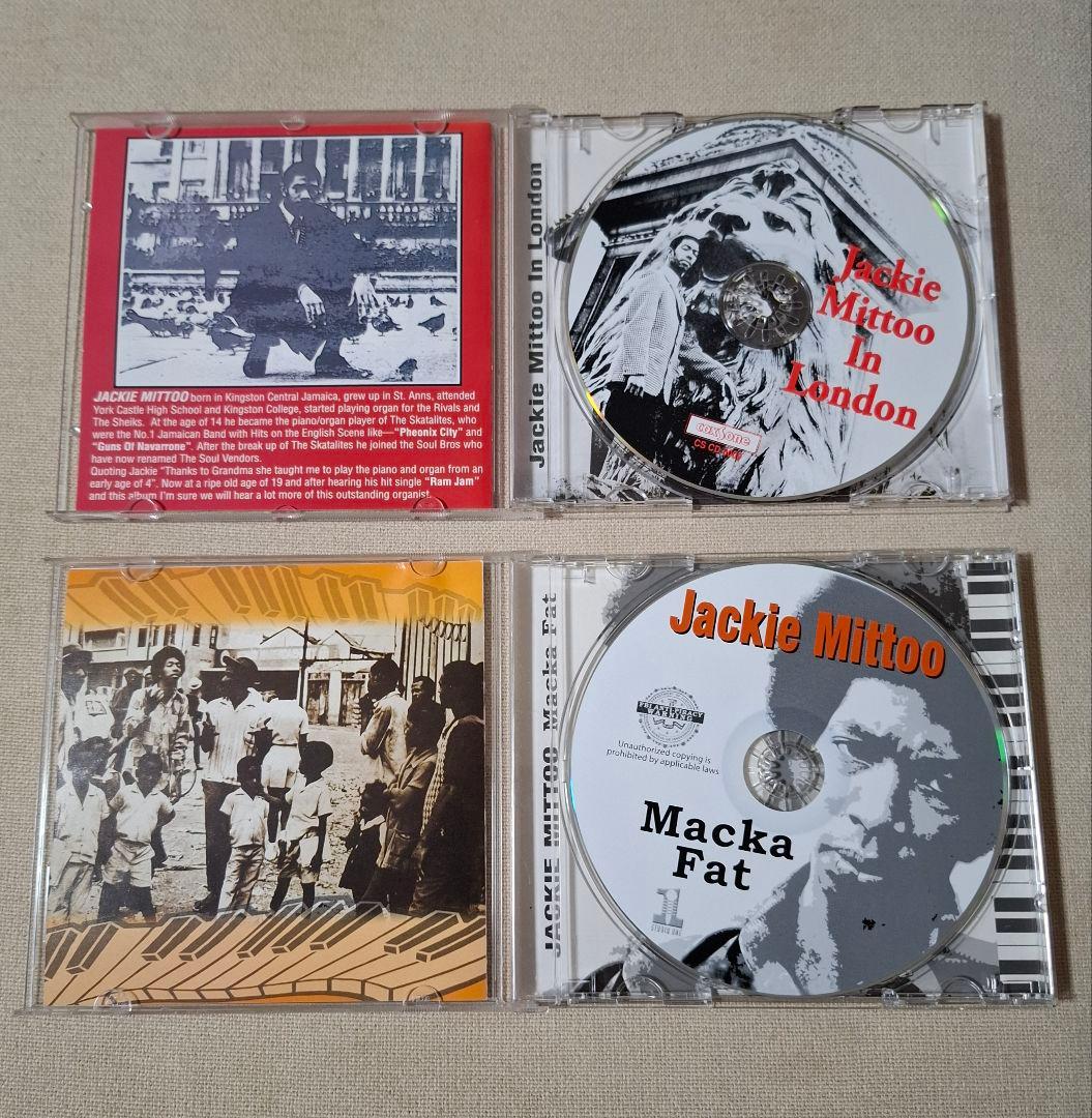 Jackie Mittoo 廃盤CD ４枚売り レゲエ名盤 STUDIO ONE