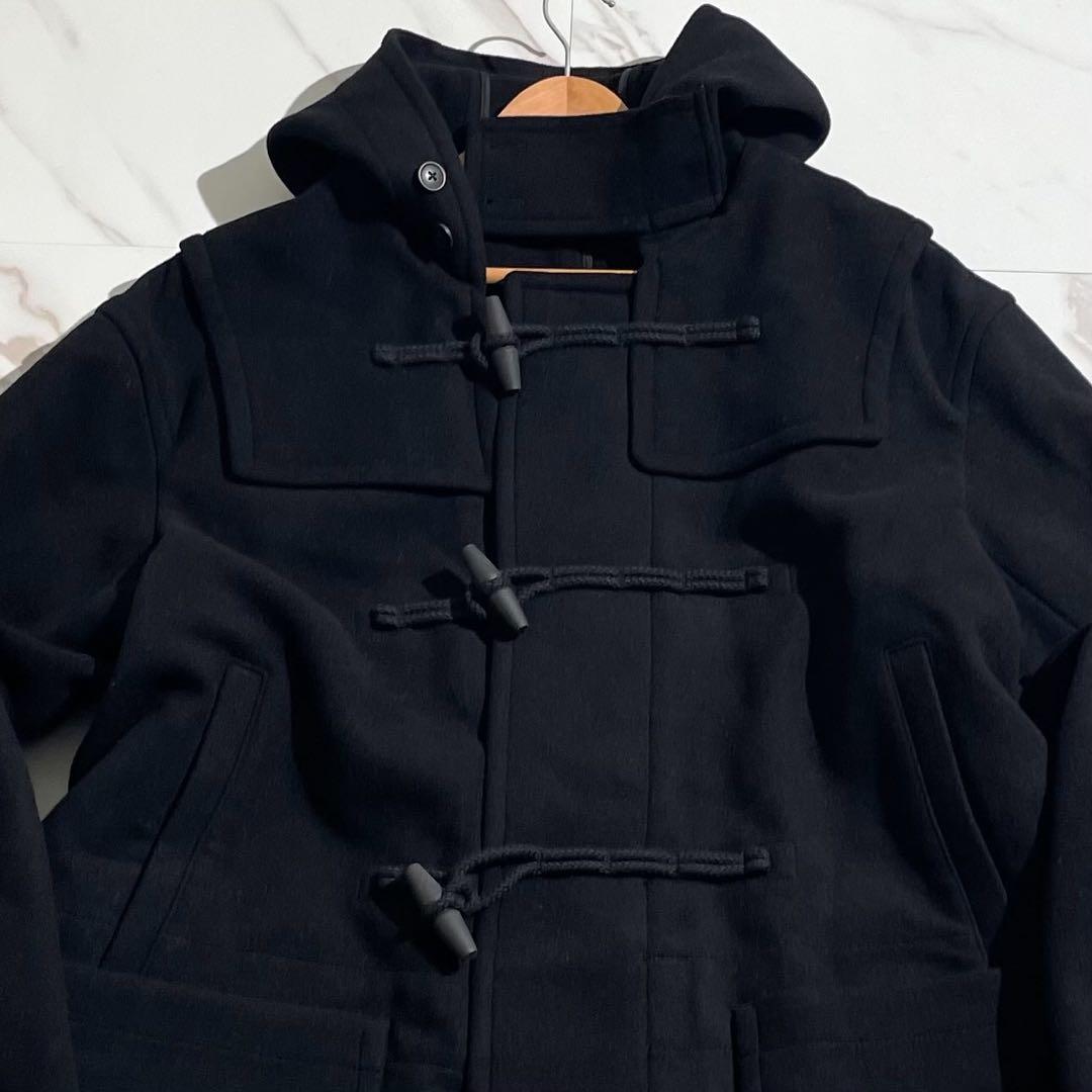 【美品✨】＋J ユニクロ ダッフルコート オーバーサイズ 黒 L