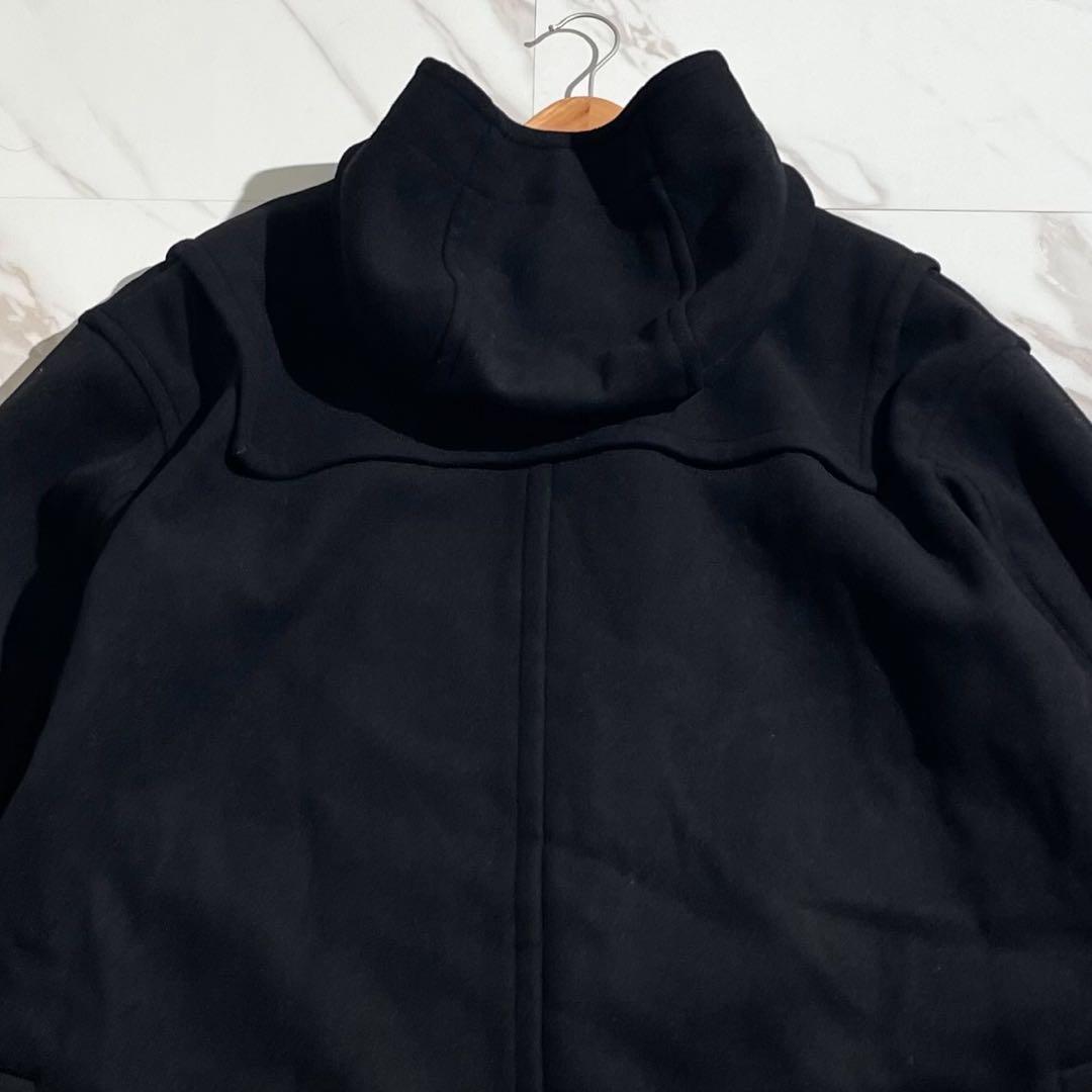 【美品✨】＋J ユニクロ ダッフルコート オーバーサイズ 黒 L
