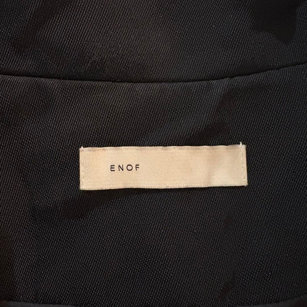 ジャケット・アウター enof twill slit jacket Black L
