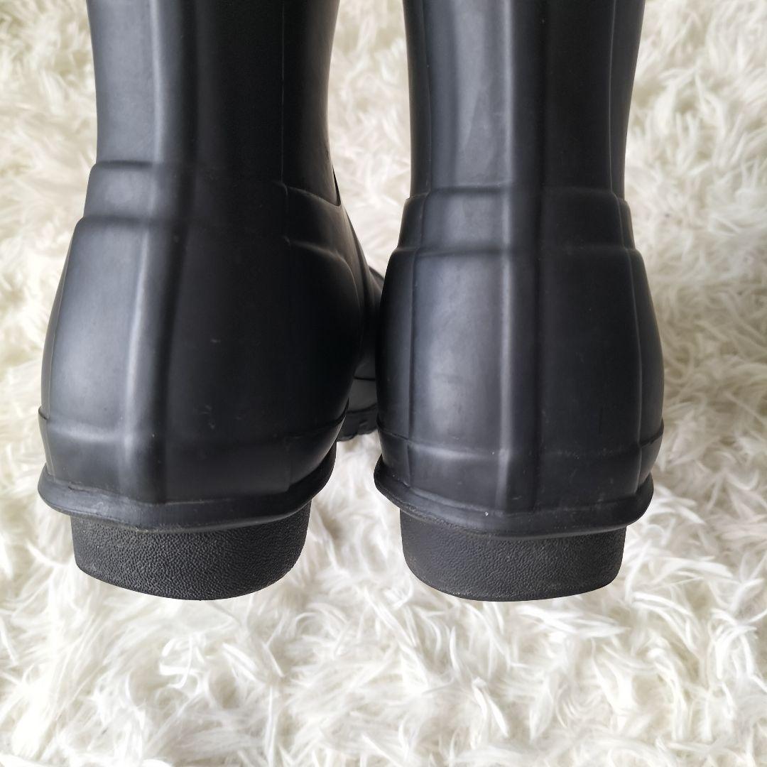 HUNTER ハンター　ブラック 長靴　ミドル 極美品　23.0