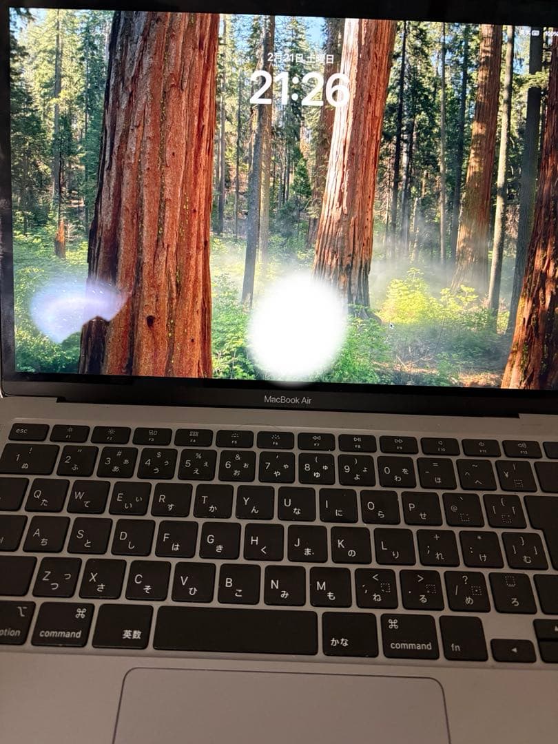 Apple MacBook air2020本体 スペースグレー
