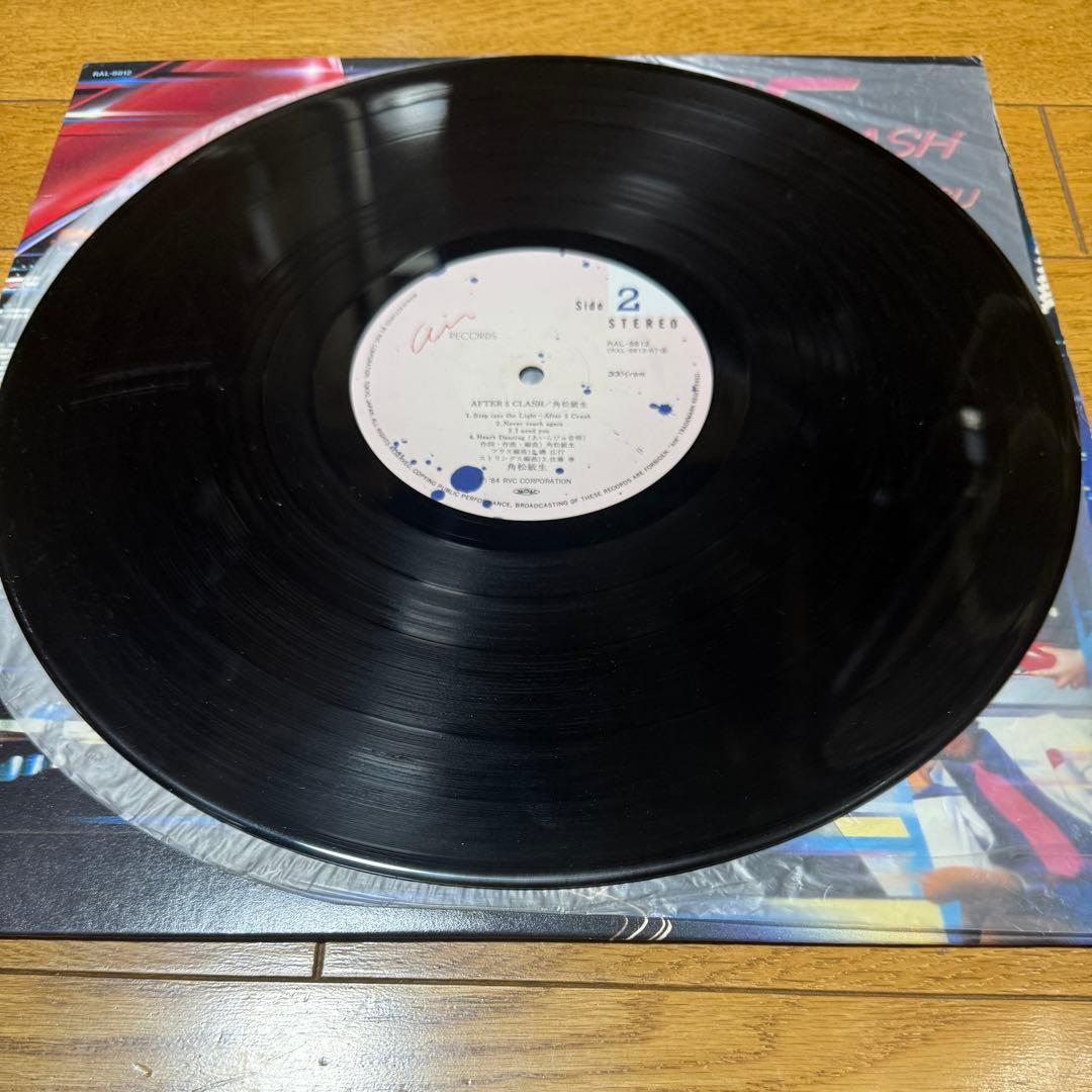 角松敏生 AFTER 5 CLASH レコード LP アナログ盤