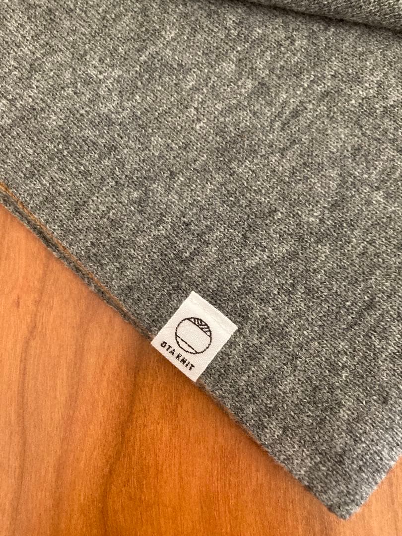 OTA KNIT オータニット ダブルフェイスストール