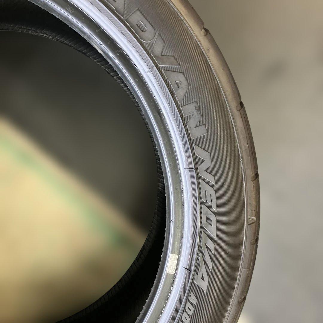 YOKOHAMA 255/40R18 ADVAN ４本ネオバ　ad09バリ山