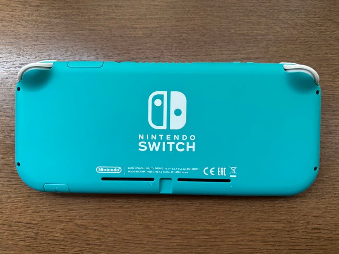 Nintendo Switch Lite ターコイズ　充電器付き