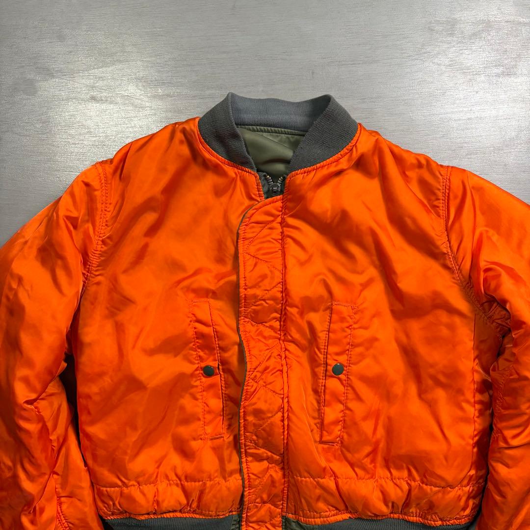 USA製 ALPHA INDUSTRIES MA-1 短丈 IDEAL M
