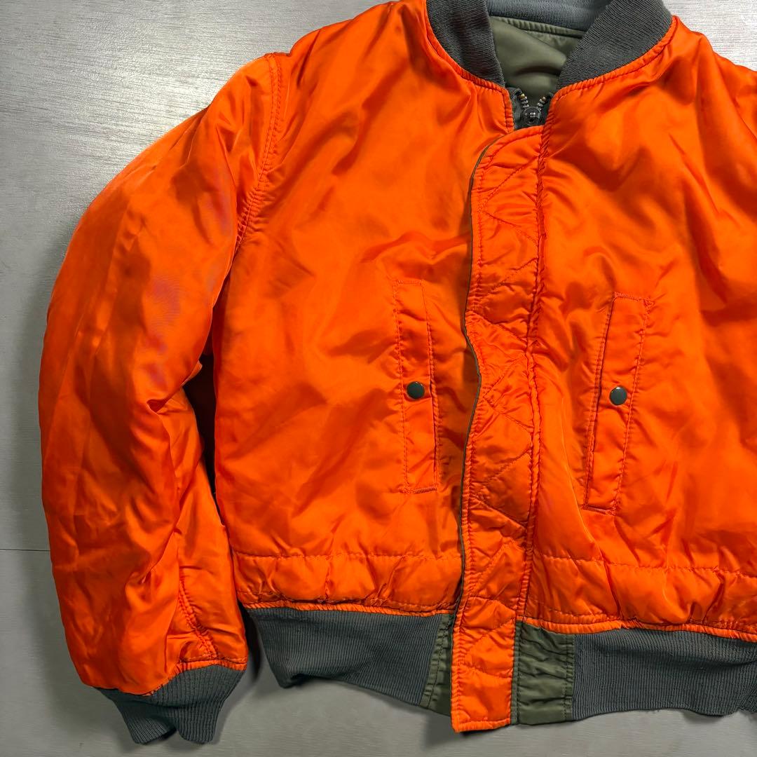 USA製 ALPHA INDUSTRIES MA-1 短丈 IDEAL M