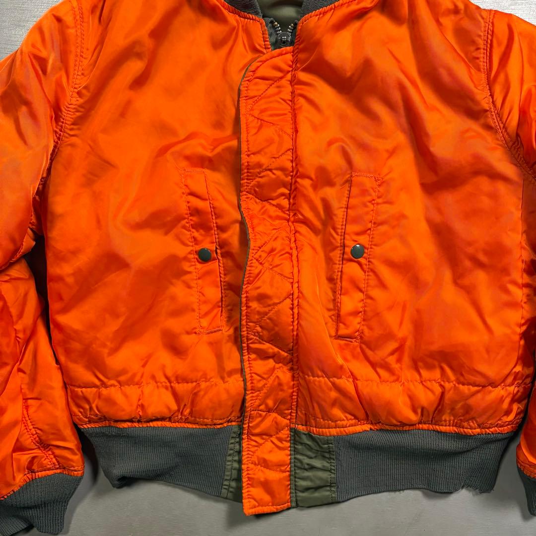 USA製 ALPHA INDUSTRIES MA-1 短丈 IDEAL M