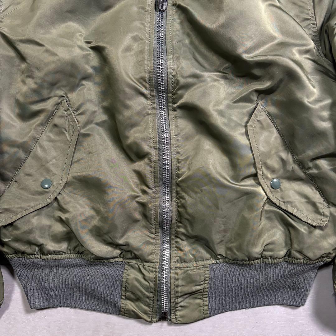 USA製 ALPHA INDUSTRIES MA-1 短丈 IDEAL M
