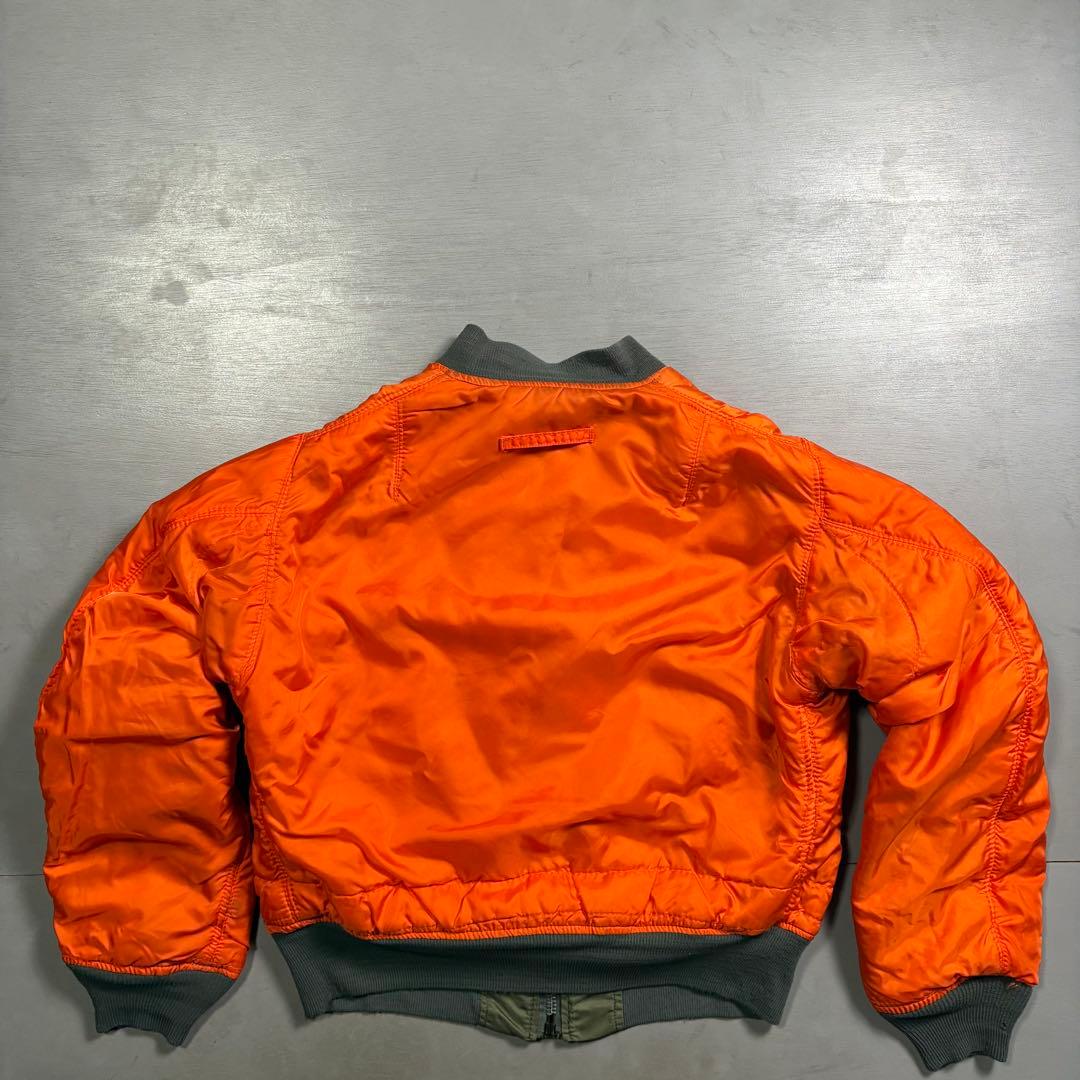 USA製 ALPHA INDUSTRIES MA-1 短丈 IDEAL M
