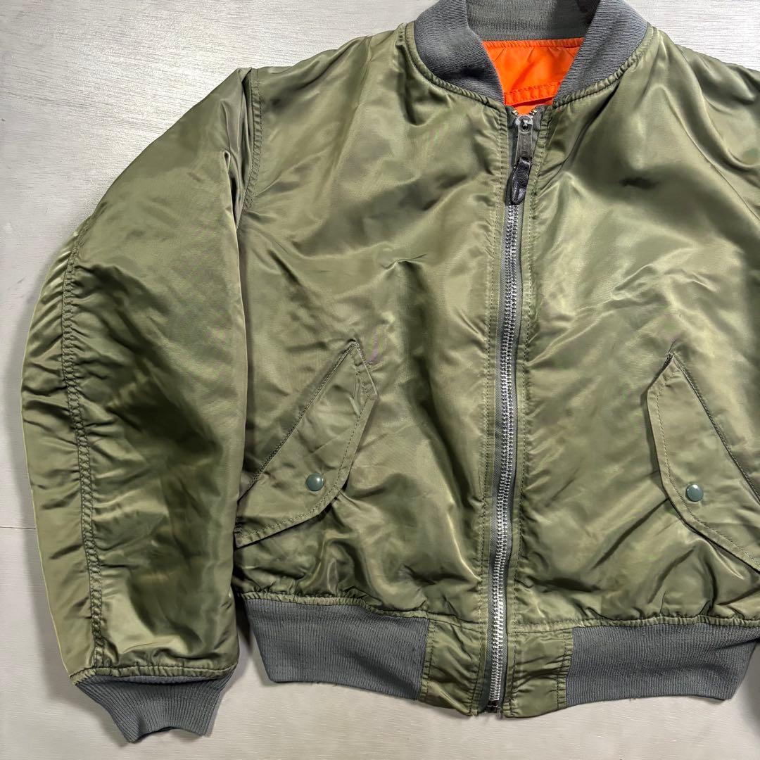USA製 ALPHA INDUSTRIES MA-1 短丈 IDEAL M