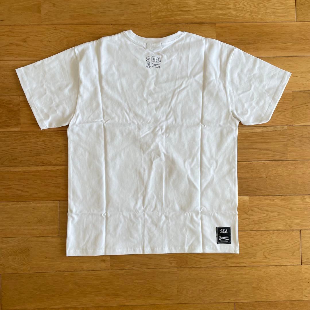 Windandsea denham コラボ Tシャツ 白 L
