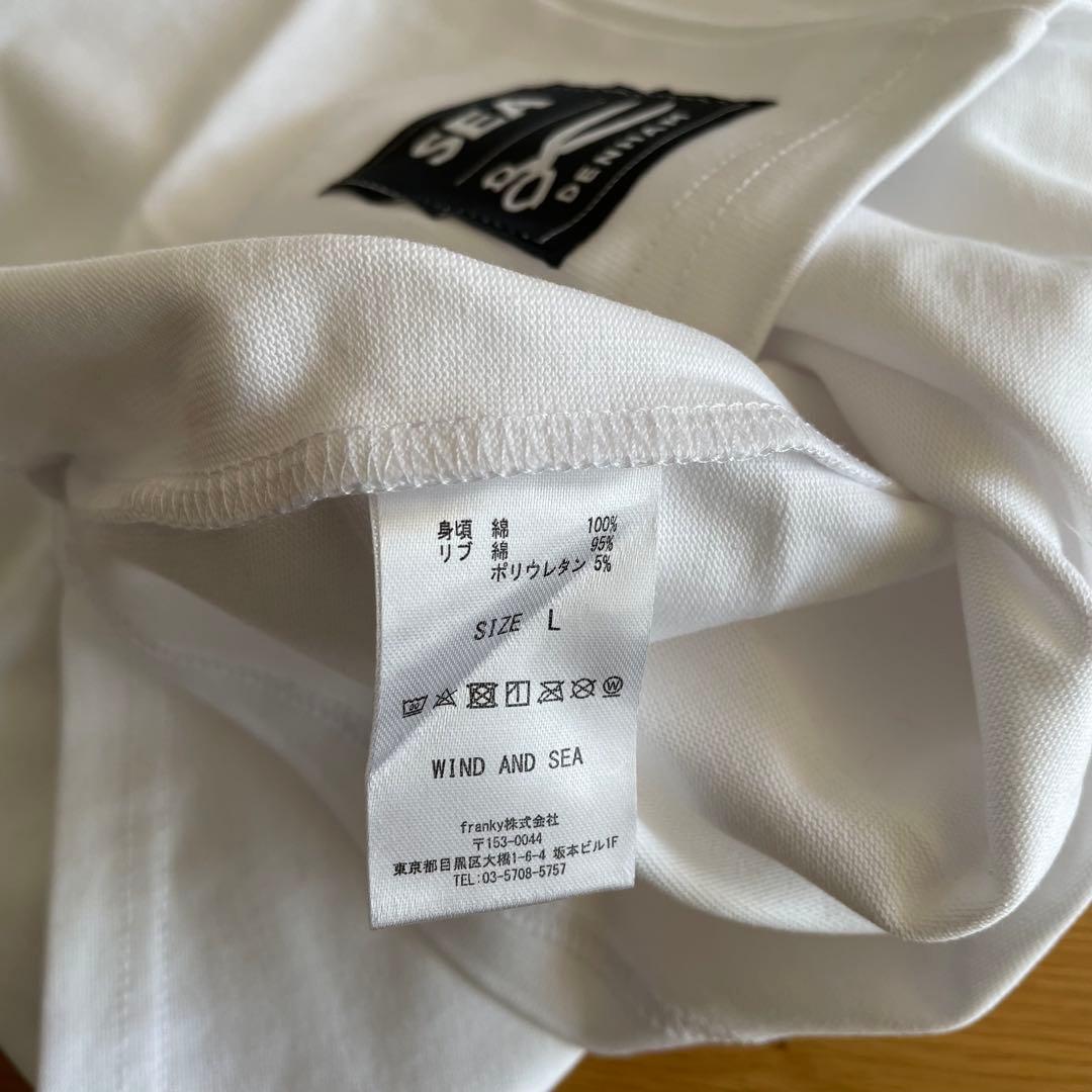 Windandsea denham コラボ Tシャツ 白 L