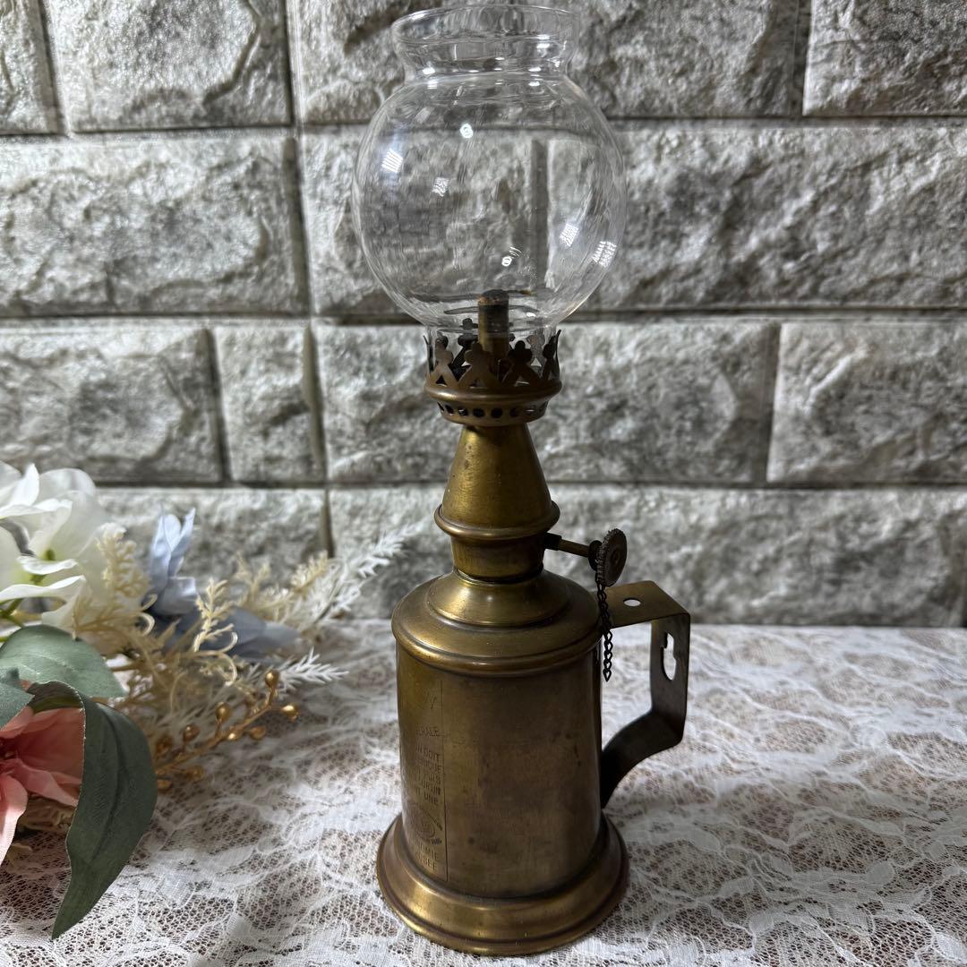フランス製 アンティーク ピジョンランプ Lampe Olympe オイルランプ