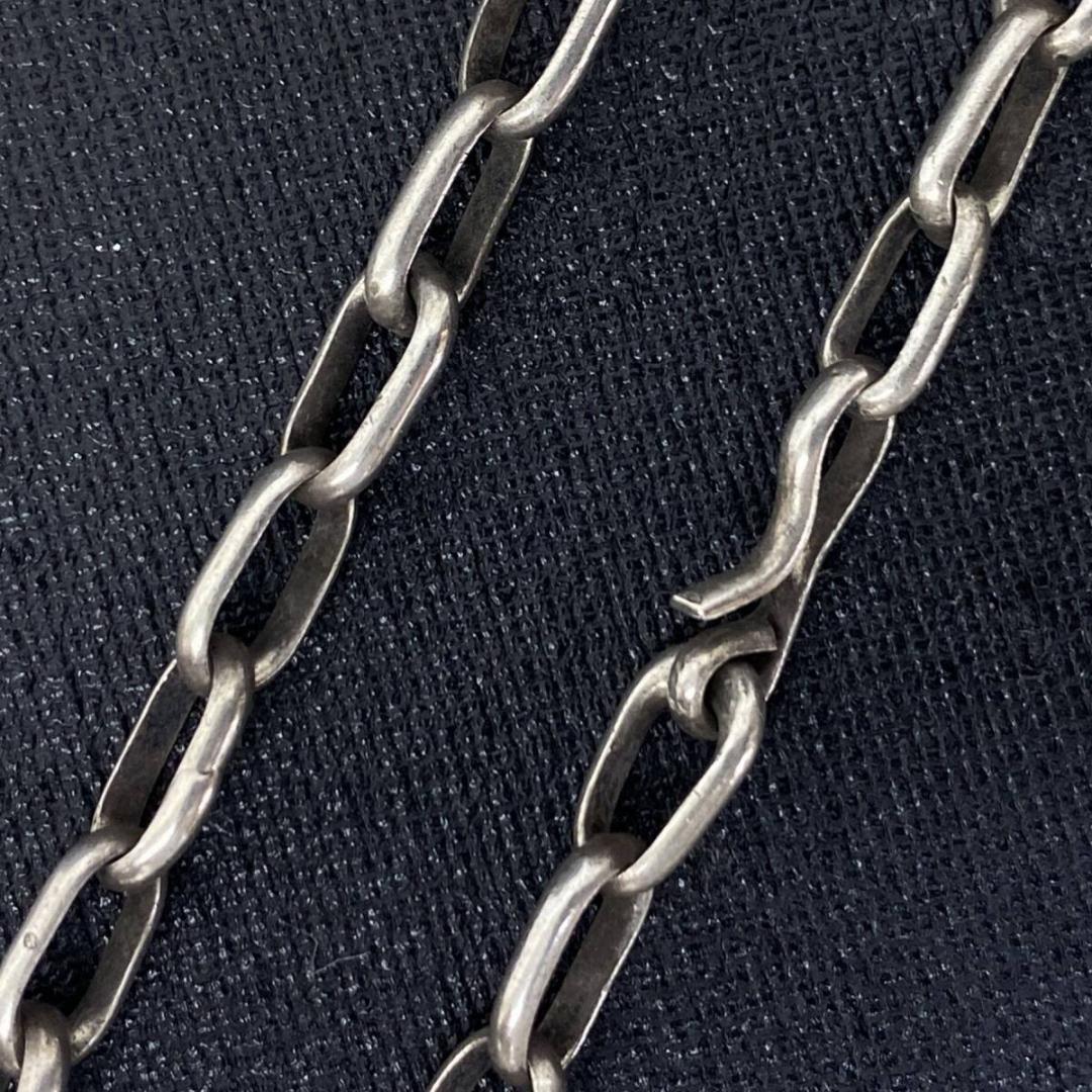 NAVAJO VINATGE シルバー あずき 5mm チェーン 62cm