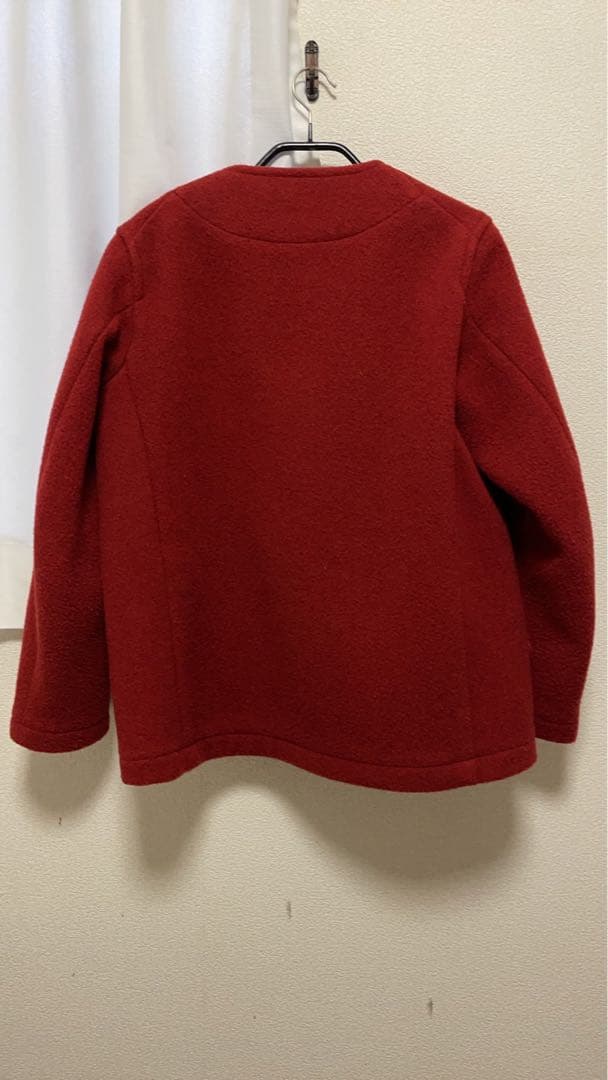 danton ハーフコート 赤