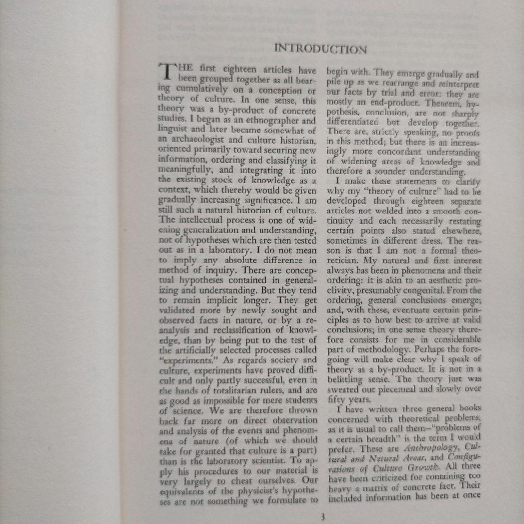 洋書 The Nature of Culture  A L kroeber