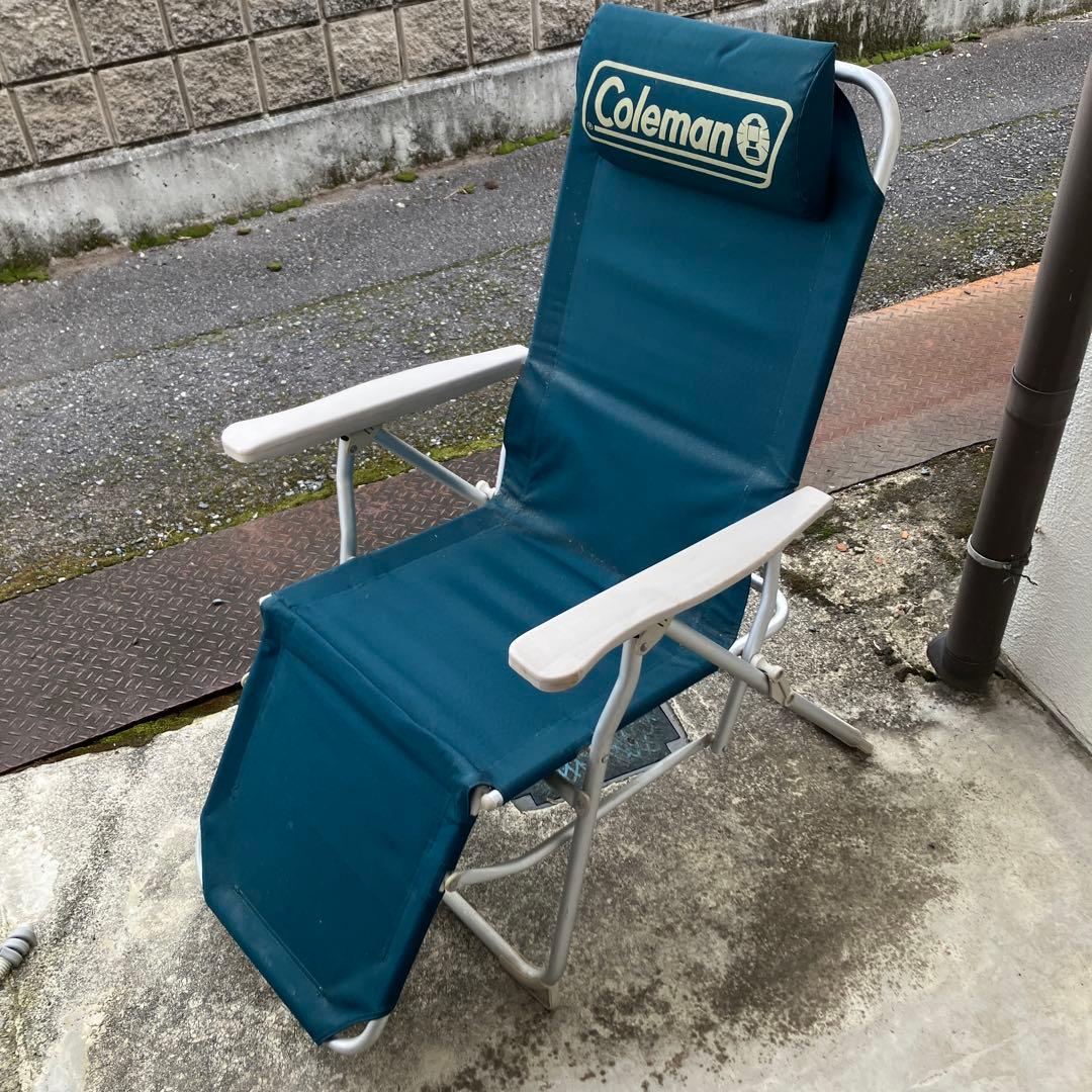 Coleman　リクライニング　アウトドア　チェア　ダークグリーン