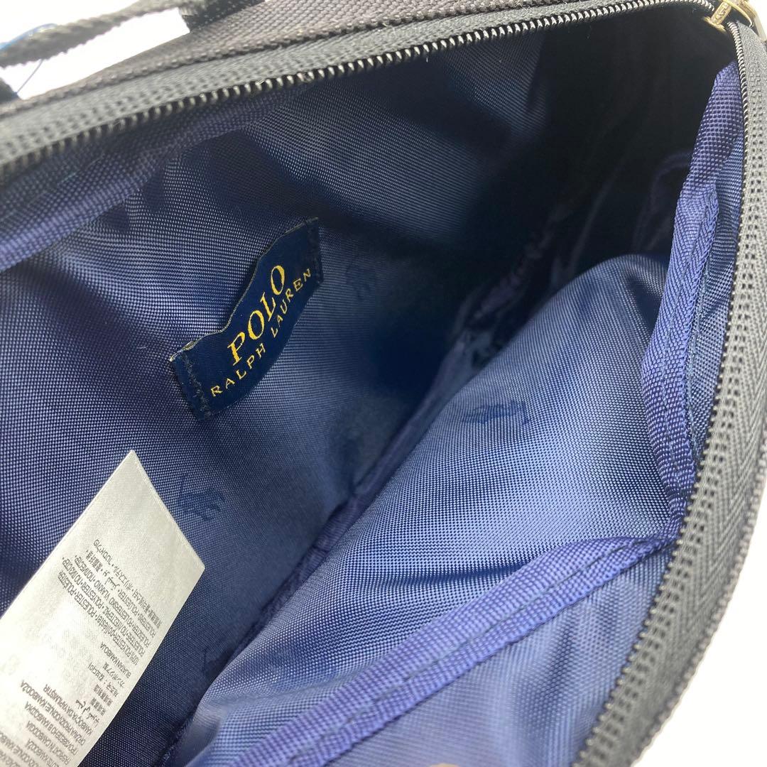 新品 ポロラルフローレン クロスボディバッグ ブラック Polo 9AR012