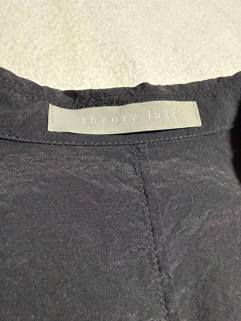 theory luxe チェスターコート　38 M ブラック　黒