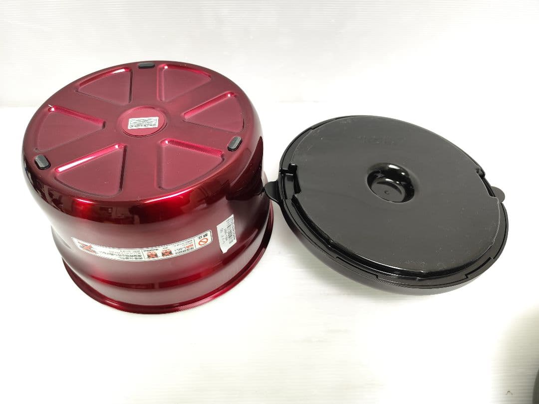 極美品　サーモス　真空保温調理器　シャトルシェフ　2.8リットル　赤