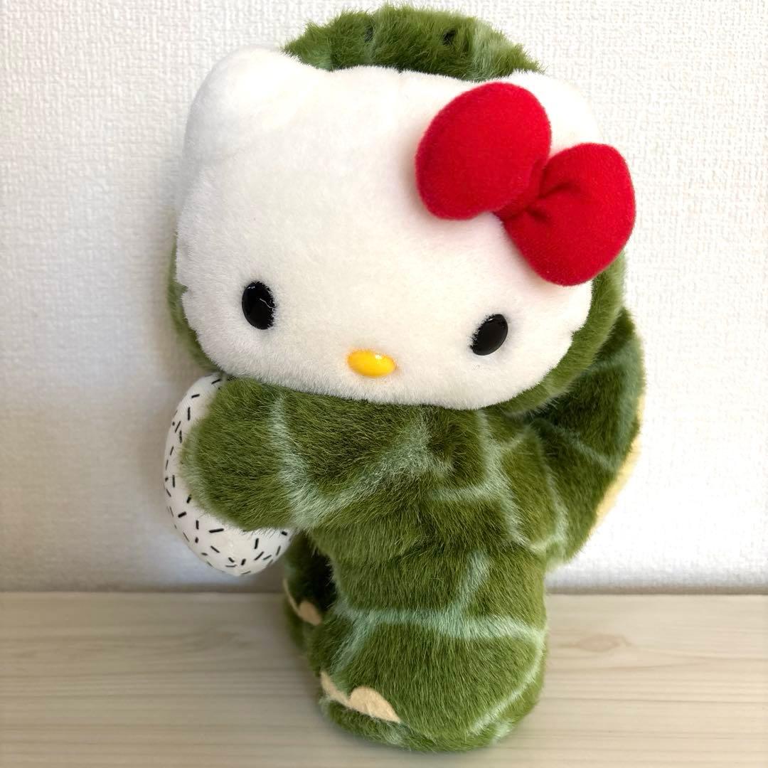 日*4様 ハローキティぬいぐるみ✨ご当地福井限定　恐竜バージョン 希少