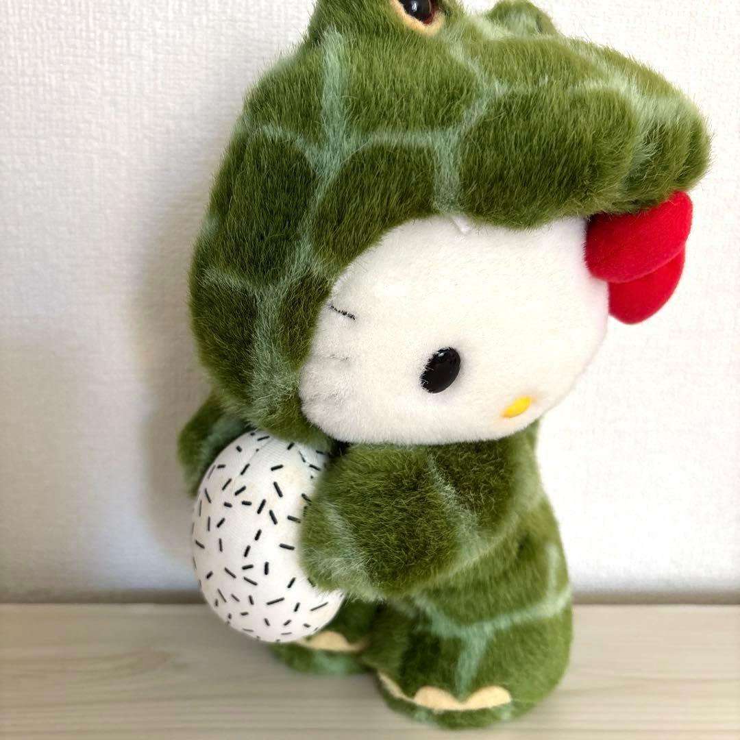 日*4様 ハローキティぬいぐるみ✨ご当地福井限定　恐竜バージョン 希少