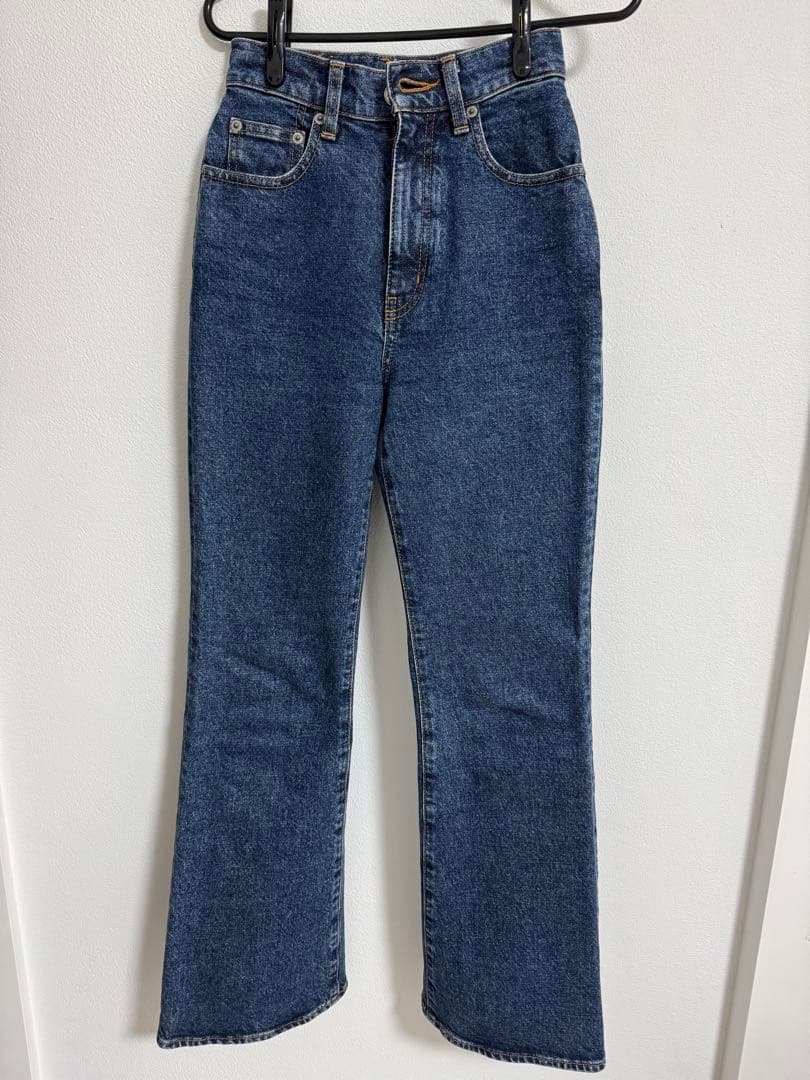 MOUSSY MVS SW FLARE D/BLU 23インチ