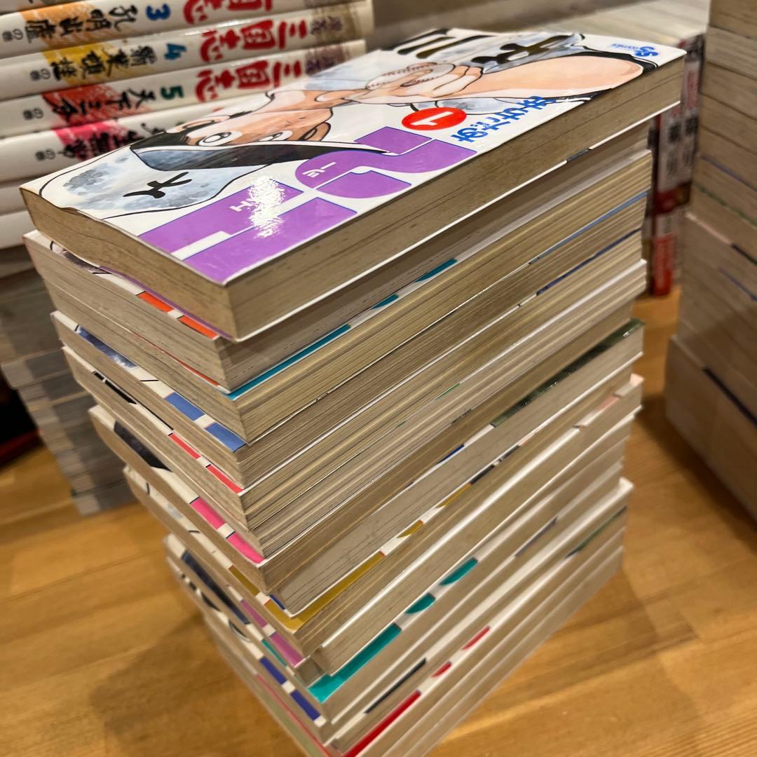 タッチ全26冊、H2全34冊.ラフ全12冊