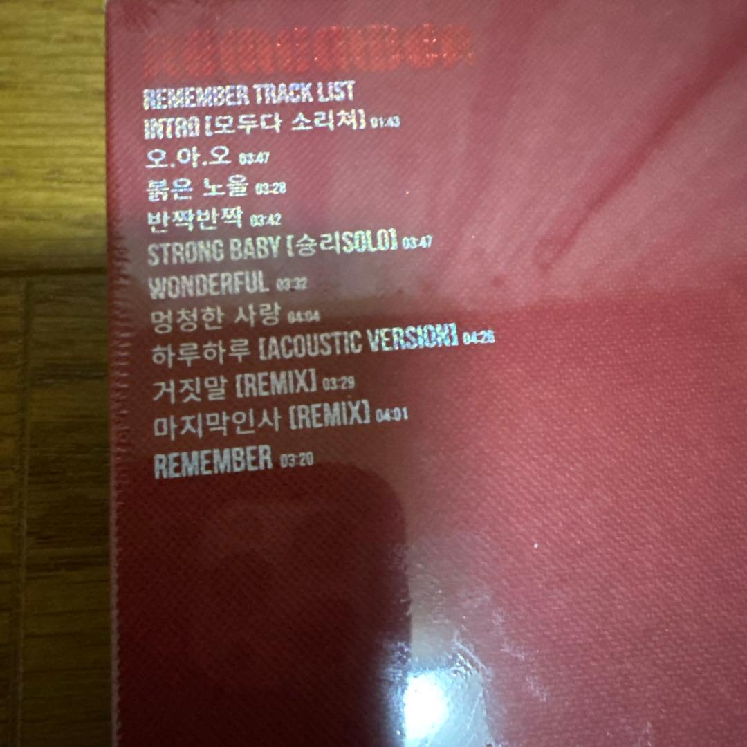 BIGBANG アルバム REMEMBER