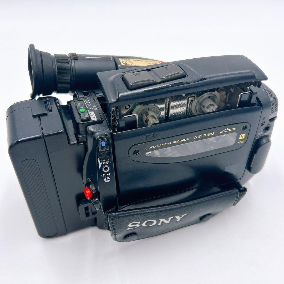 SONY CCD-TR303 Video8 ビデオカメラ ハンディカム 通電確認