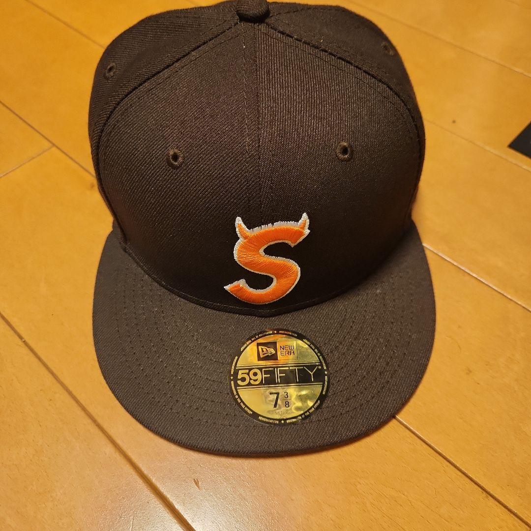 Supreme 59FIFTY キャップ ブラウン7 3/8