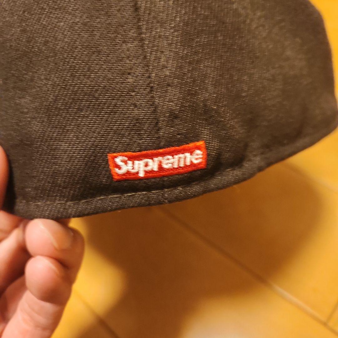 Supreme 59FIFTY キャップ ブラウン7 3/8
