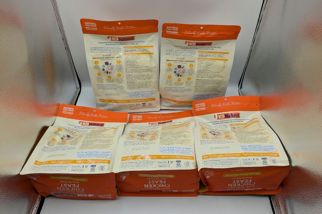 K9 Natural ドッグフード チキンフィースト 500g×5