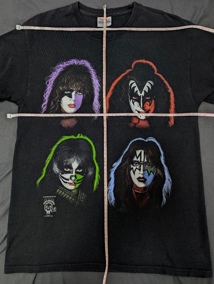 最終値下☆​当時物　KISS バンドTシャツ 1996年コピーライト Hanes