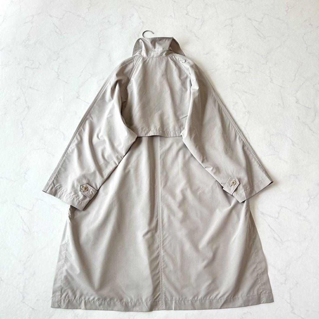 新品タグ付き イエナ PE/ポプリンオーバートレンチコート 定価4万円 36