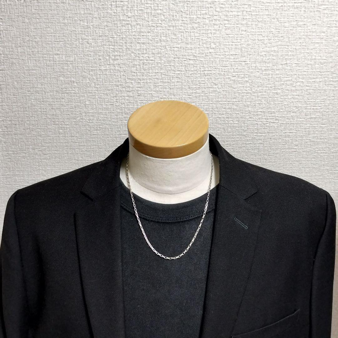GUCCI ベネチアン ネックレス 50cm スクエア ボストン 925